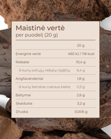 Kakavos masė iš Ekvadoro